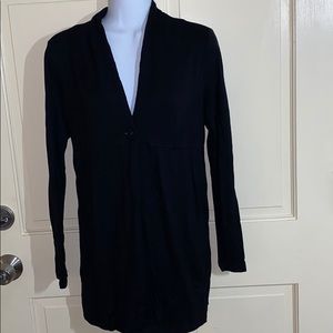 Soma lounge wear cardigan w pockets 1 button close